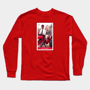 the chariot - house of anubis tarot card Long Sleeve T-Shirt